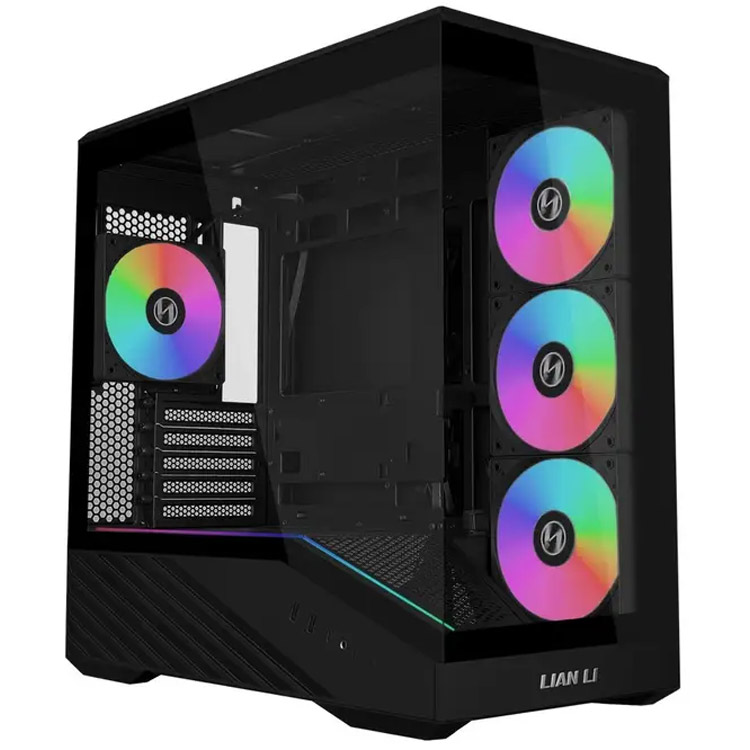 خرید کیس کامپیوتر Lian Li Vector V100R - شاسی مید تاور - سیاه