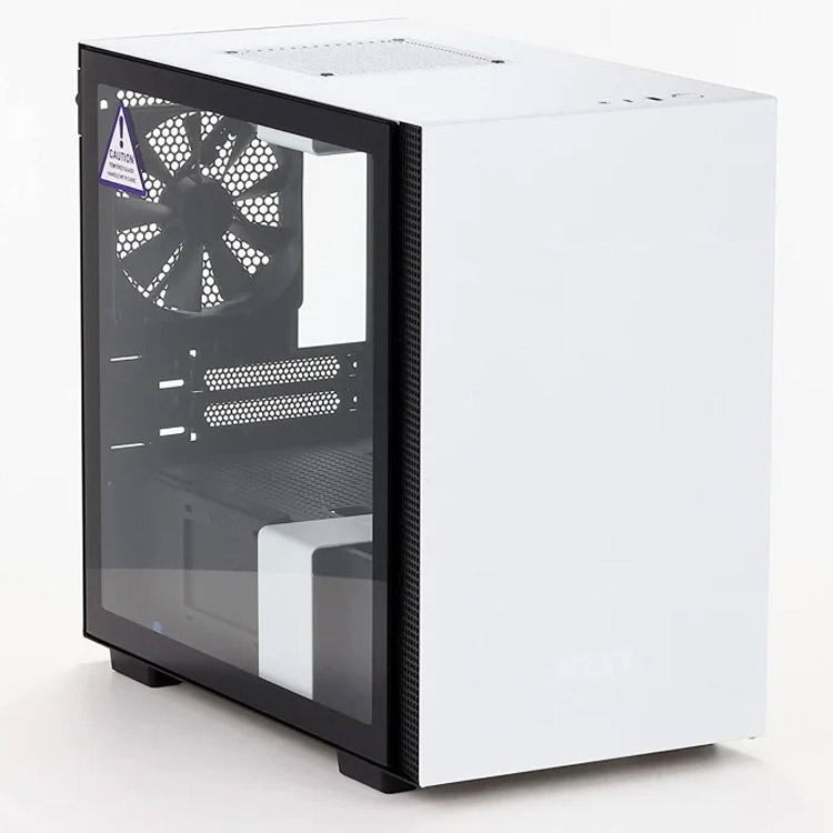 خرید کیس کامپیوتر NZXT H210 - شاسی مینی تاور - سفید