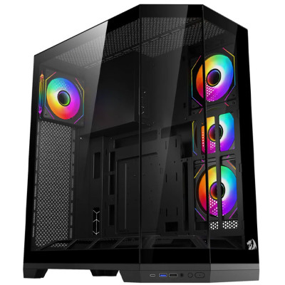 Redragon Edge Mid-Tower Gaming PC Case