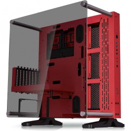 Thermaltake Core P3 Mid-Tower Gaming PC Case - Red Edition
