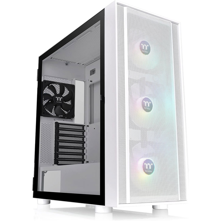 خرید کیس کامپیوتر Thermaltake H570 TG ARGB - شاسی مید تاور - سفید