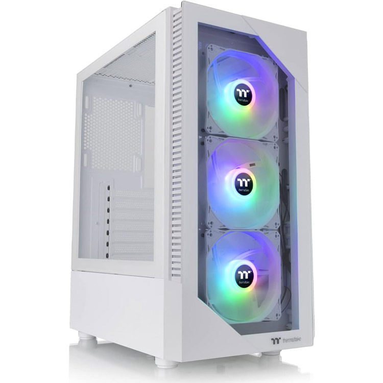 خرید کیس کامپیوتر Thermaltake View 200 TG ARGB - شاسی مید تاور - سفید