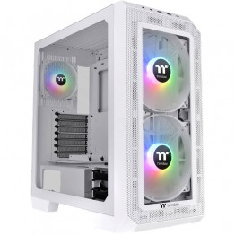 Thermaltake View 300 MX Mid-Tower Gaming PC Case - Snow