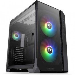 Thermaltake View 51 TG ARGB Full Tower Gaming PC Case - Black