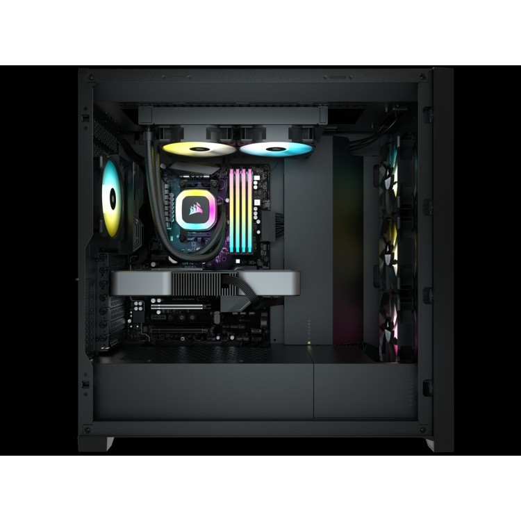خرید کولر پردازنده Corsair H100 RGB - سایز ۲۴۰ میلیمتر