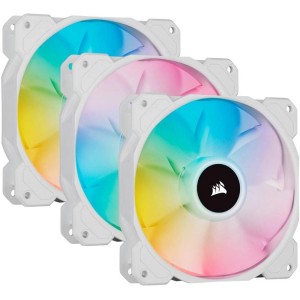 Corsair iCue SP120 RGB Elite PWM Fan - Triple Pack - White