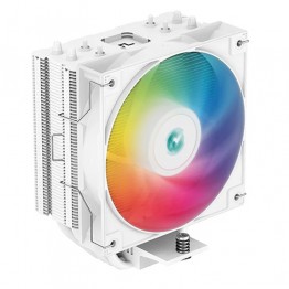 DeepCool AG400 ARGB Single-Tower CPU Cooler - White