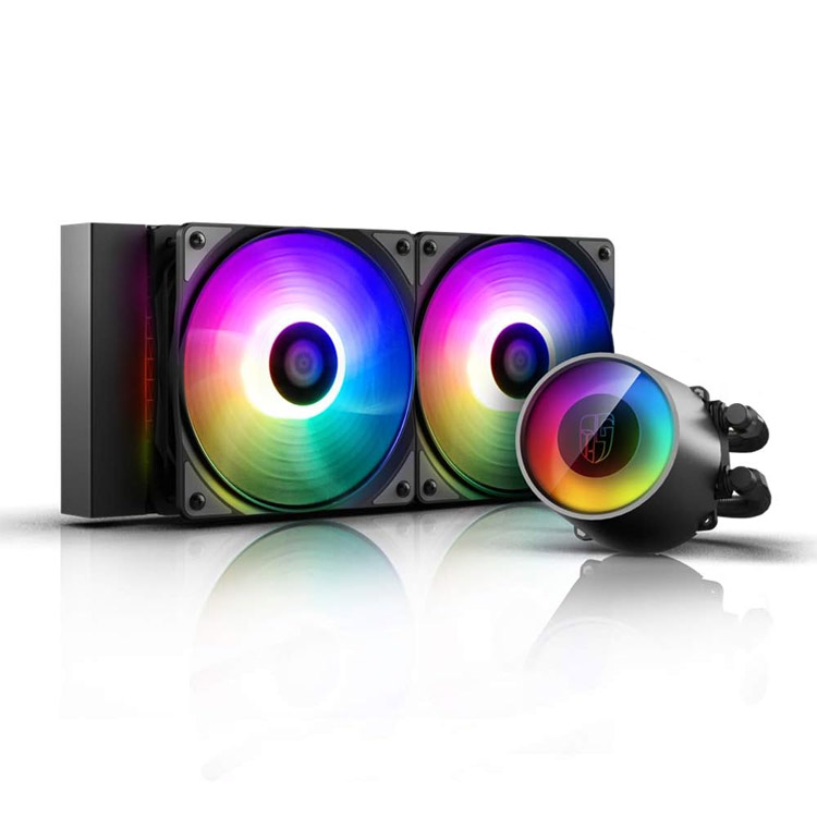 خرید خنک کننده پردازنده DeepCool Castle 240 RGB V2 - خنک کننده مایع