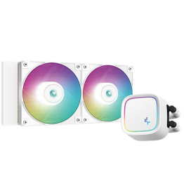 DeepCool LE520 AIO Liquid CPU Cooler - White