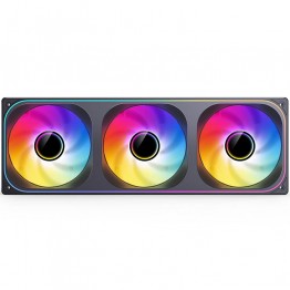 JONSBO ZB-360B 28mm ARGB Infinity Mirror Series PC Case Fan - 3P - Black
