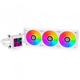 Lian Li Galahad II LCD 360 AIO Liquid CPU Cooler - White