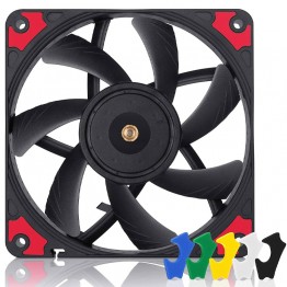 Noctua NF-A12x15 PWM Chromax.Black.Swap Premium Quiet Slim PC Case Fan
