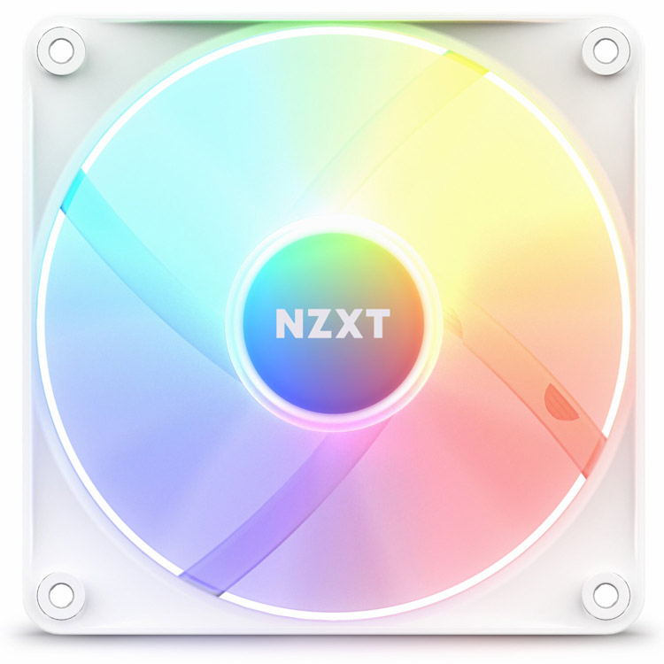 خرید فن کیس NZXT F120 RGB Core - سایز ۱۲۰ میلیمتر - سفید