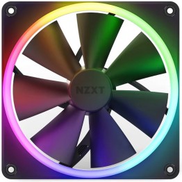 NZXT F140 RGB 140mm PWM PC Case Fan - Black