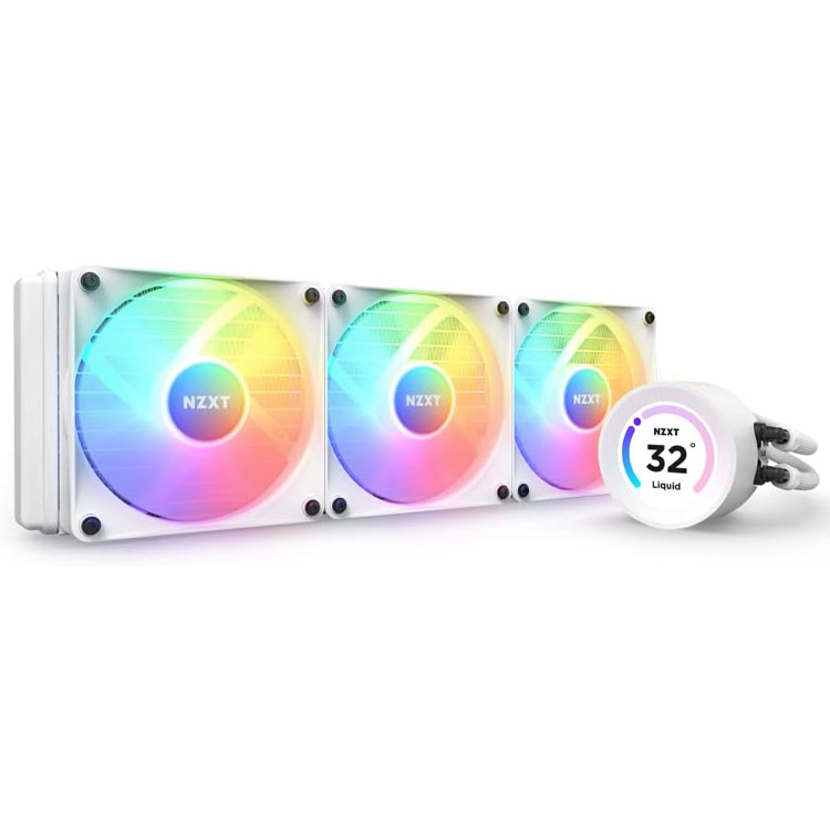 خرید خنک کننده پردازنده NZXT Kraken Elite 360 RGB - خنک کننده مایع - سفید