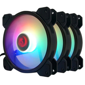 Redragon GC-F009 RGB PC Case Fan - 3 Packs