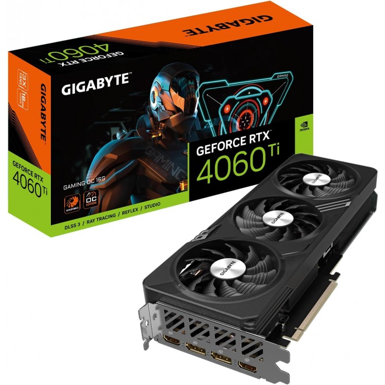 خرید کارت گرافیک Gigabyte GeForce RTX 4060 Ti Gaming OC - حافظه هشت گیگابایت