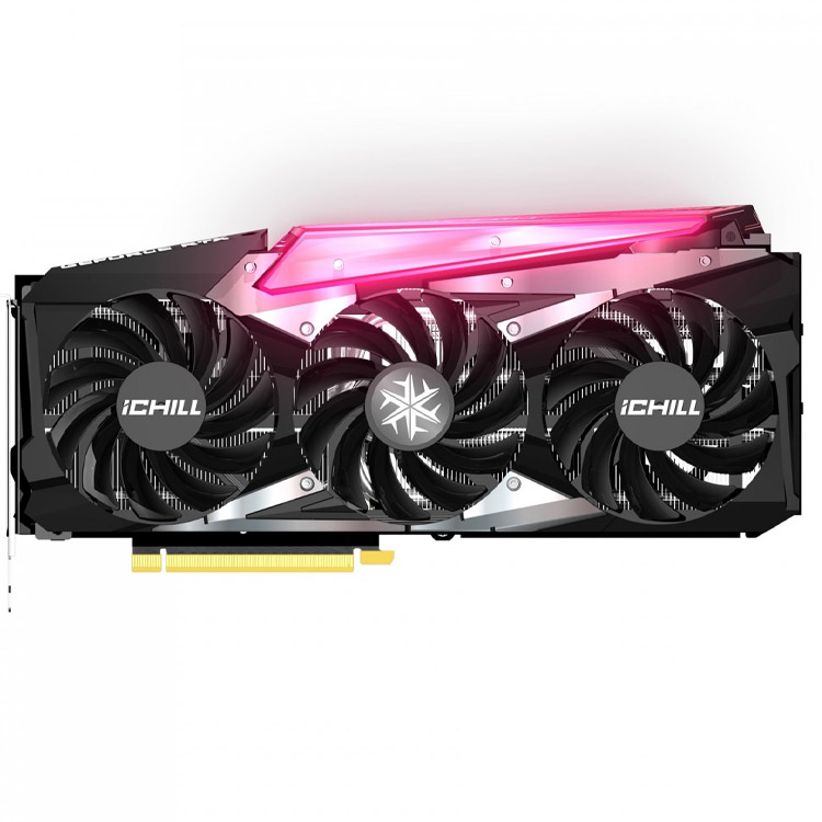 خرید کارت گرافیک INNO3D GeForce RTX 3060 Ti iCHILL X3 LHR - حافظه هشت گیگابایت - قرمز