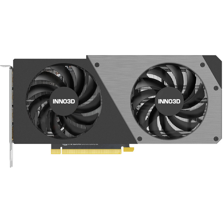 خرید کارت گرافیک INNO3D GeForce RTX 4060 Ti Twin X2 OC - حافظه 16 گیگابایت - سیاه