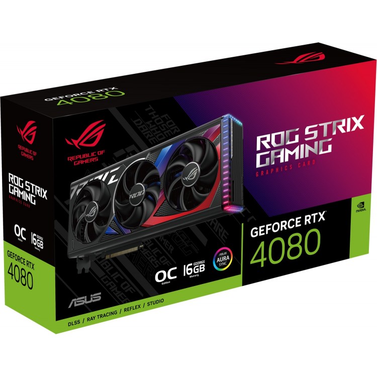 خرید کارت گرافیک ROG Strix GeForce RTX 4080 OC - حافظه 16 گیگابایت