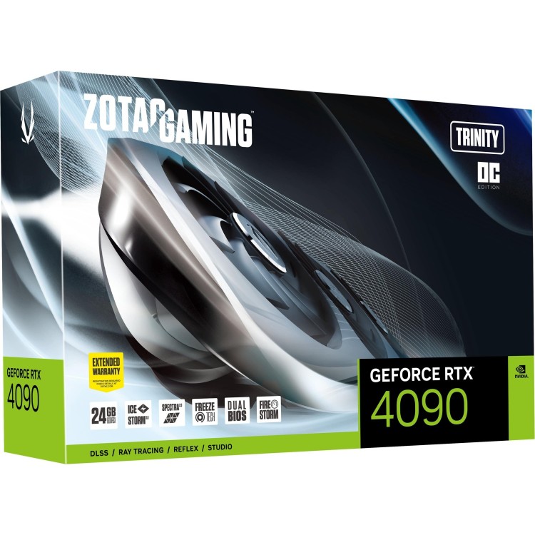 خرید کارت گرافیک ZOTAC GeForce RTX 4090 Trinity OC - حافظه 24 گیگابایت