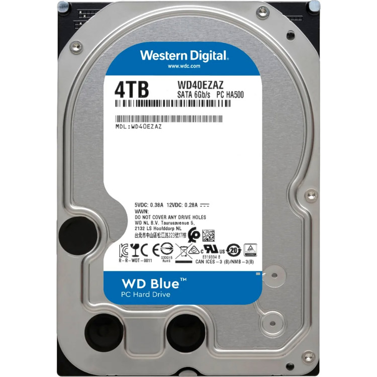 خرید هارد کامپیوتر WD Blue WD40EZAZ - چهار ترابایت