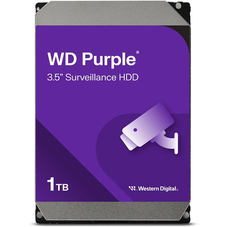 خرید هارد کامپیوتر WD Purple WD10PURX - یک ترابایت