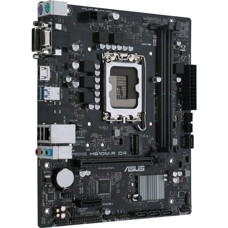 خرید مادربرد Asus Prime H610M-R - رم DDR4 - فرم M-ATX - چیپست Intel
