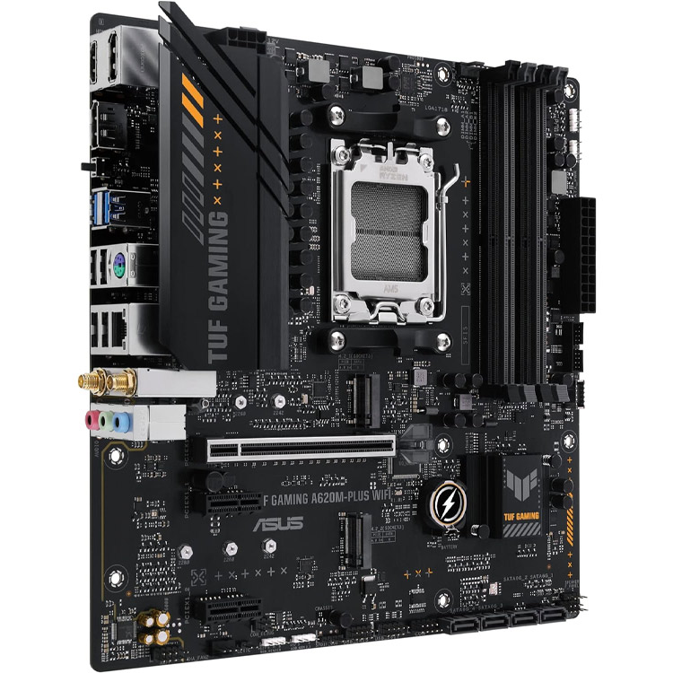 خرید مادربرد Asus TUF Gaming A620M-PLUS WIFI - فرم M-ATX - چیپست AMD