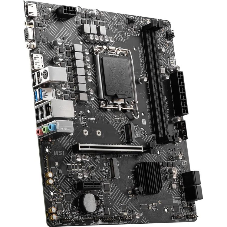خرید مادربرد MSI Pro H610M-G - رم DDR4 - فرم M-ATX - چیپست اینتل