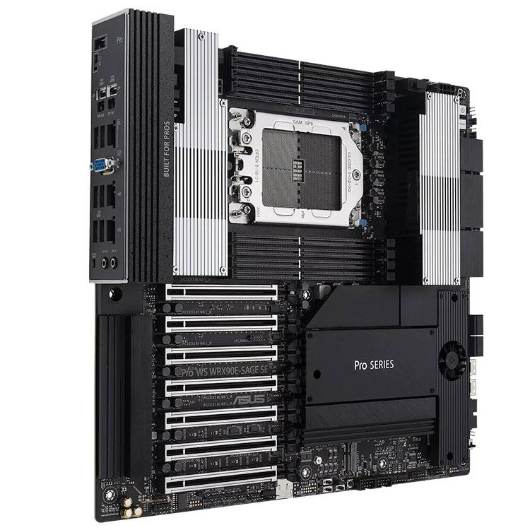 خرید Asus Pro WS WRX90E-SAGE SE E-ATX Workstation Motherboard - AMD Chipset