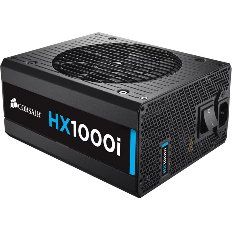 خرید پاور Corsair HX1000i - کابل برق اروپایی