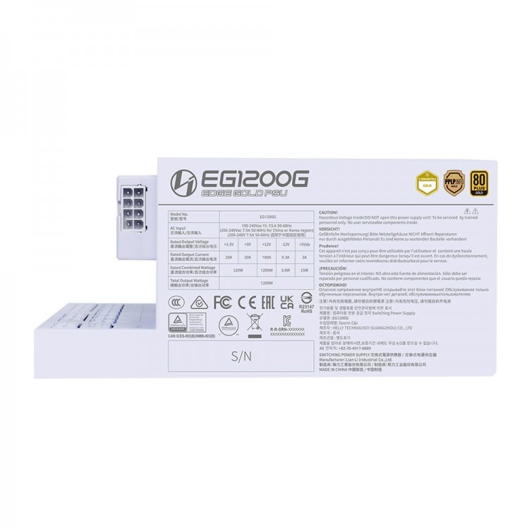 خرید پاور Lian Li Edge 1200W Gold