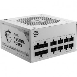 MSI MAG A850GL PCIE5 Modular Power Supply - White