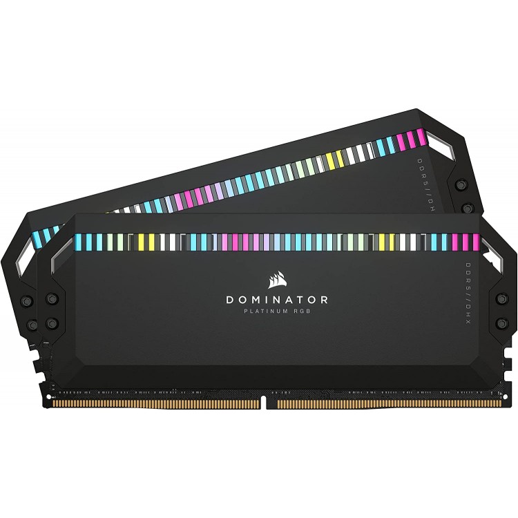 خرید رم Corsair Dominator Platinum RGB - ظرفیت 64 گیگابایت - DDR5 - سرعت 5600 مگاهرتز C40 - سیاه