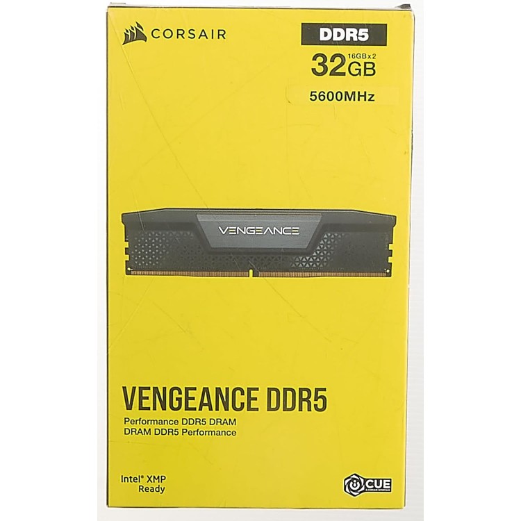 خرید رم Corsair Vengeance - ظرفیت ۳۲ گیگابایت - DDR5 - پک دوتایی - مدل Intel XMP - فرکانس 5600 مگاهرتز - CL40