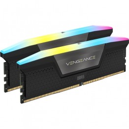 Corsair Vengeance RGB ۶۴GB DDR5 - Intel XMP -6600MHz - CL32 - Black