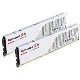 G.Skill Ripjaws S5 64GB DDR5 RAM - Dual Kit - 5200MHz - CL40 - White