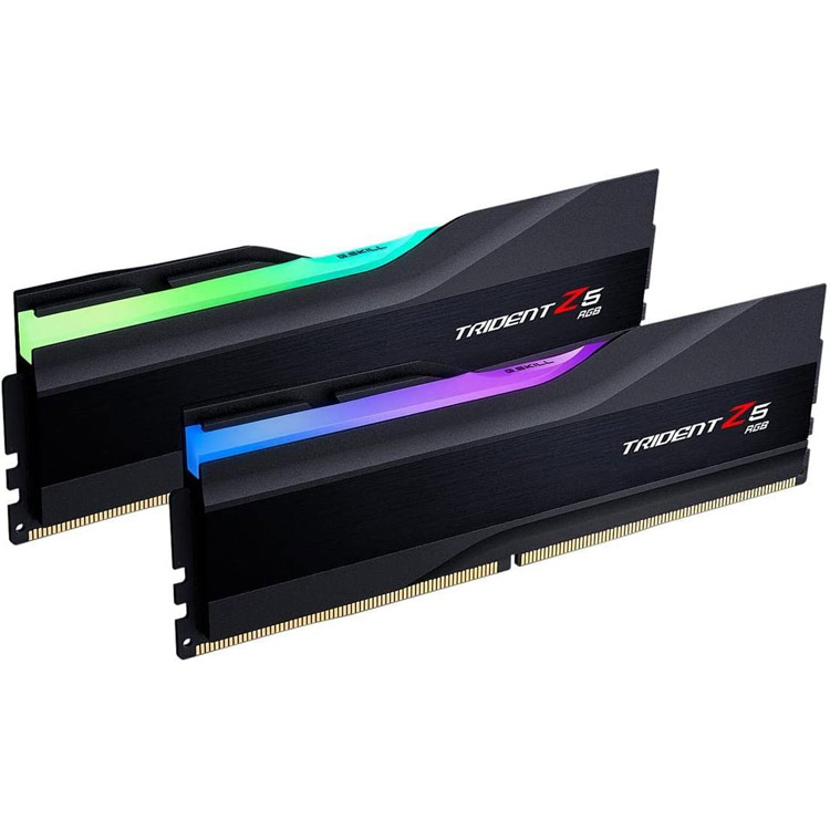 خرید رم G.Skill Trident Z5 RGB - ظرفیت 32 گیگابایت - DDR5 - سرعت 5200 مگاهرتز - CL36 - سیاه
