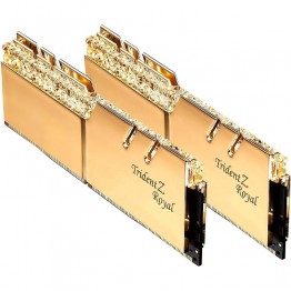G.Skill Trident Z Royal Gold 64GB DDR4 RAM - Dual Kit - 3200MHz - CL16