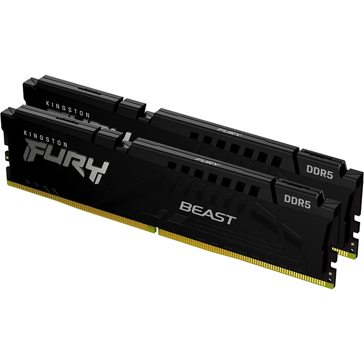 خرید رم Kingston Fury Beast - ظرفیت 32 گیگابایت - DDR5 - پک دوتایی - سرعت 5600 مگاهرتز - CL40