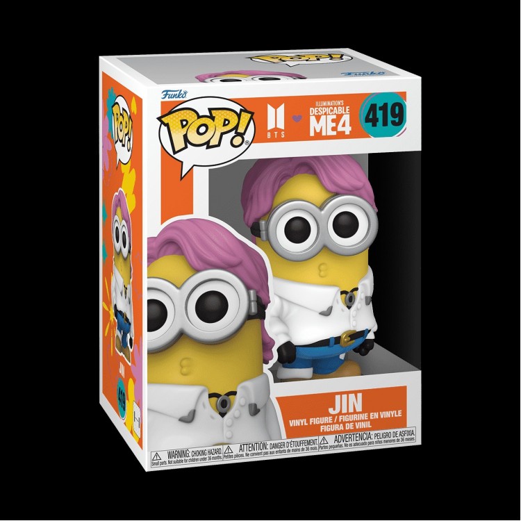خرید عروسک POP! - شخصیت Jin از مجموعه BTS x Despicable Me 4