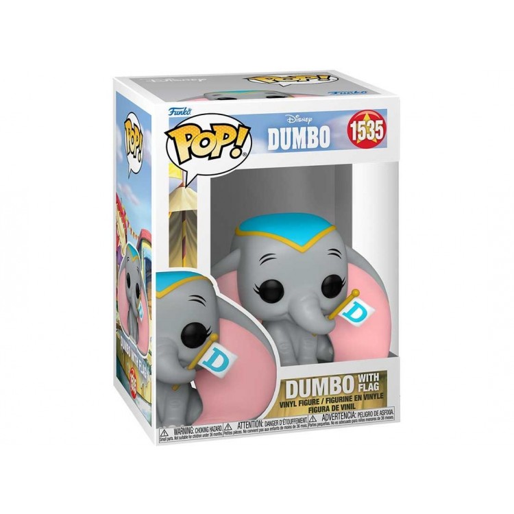 خرید عروسک POP! - شخصیت Dumbo با پرچم از فیلم Dumbo