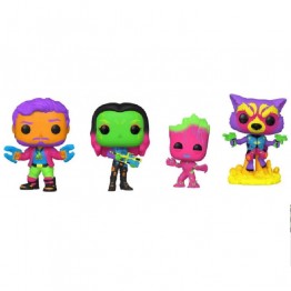 Funko POP! Star Lord - Gamora - Groot - Rocket Raccoon - Guardians of the Galaxy Vol. 2 Special Edition - 4-Pack