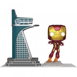 Funko POP! Town Avengers Tower & Iron Man - The Infinity Saga PX