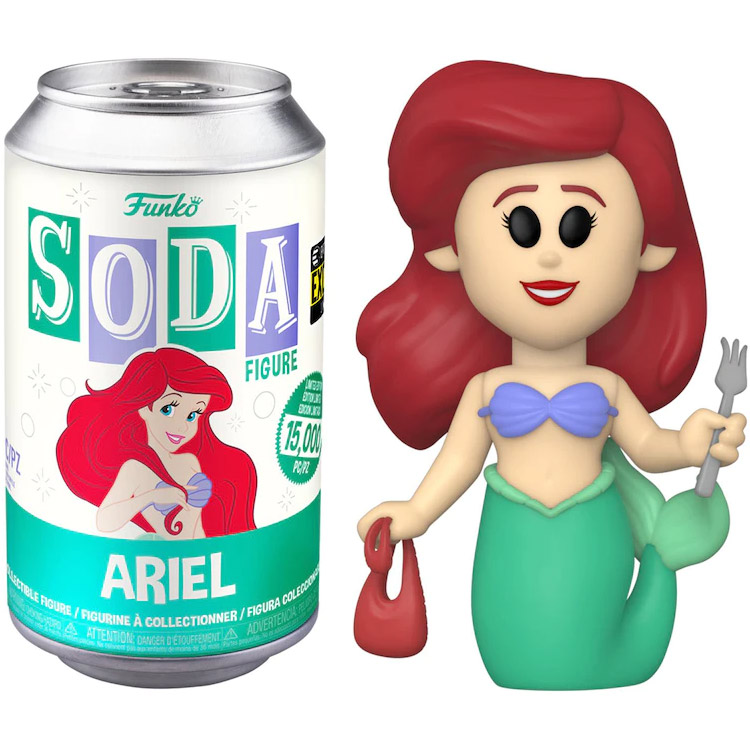 خرید عروسک POP! SODA- شخصیت Ariel از فیلم پری دریایی