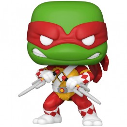 POP! Raphael as Red Ranger - Mighty Morphin' Power Rangers: Teenage Mutant Ninja Turtles 2022 Fall Convention Limited Edition - 9cm