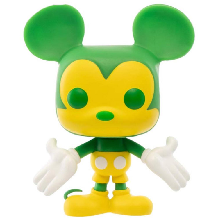 خرید فانکو Mickey Mouse زرد/سبز نسخه نایاب ۹۰ سالگی انیمیشن Mickey: The Original Series
