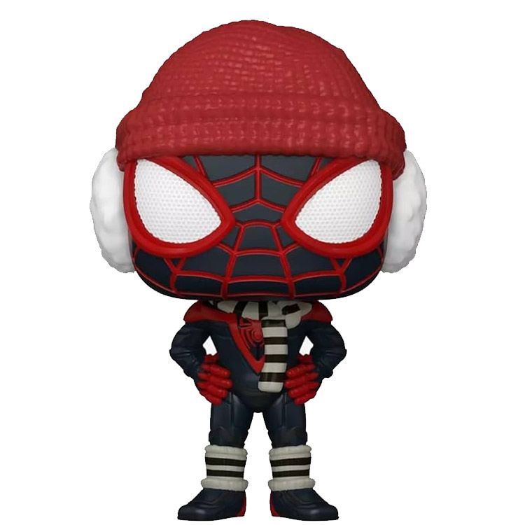 خرید فانکو پاپ Miles Morales با لباس زمستانی نسخه ویژه بازی Spider-Man: Miles Morales