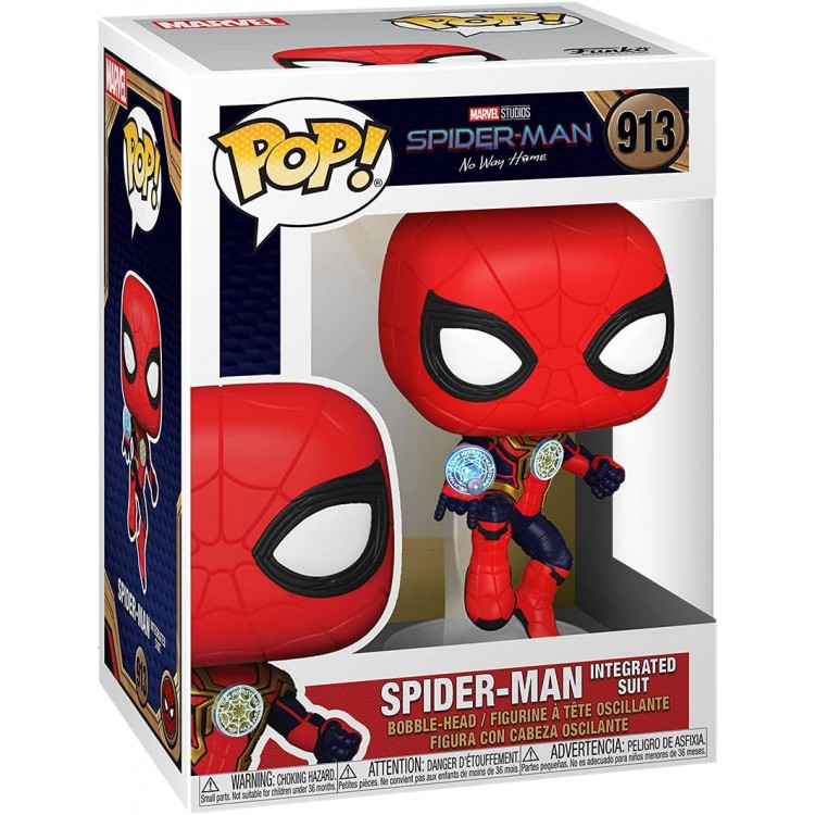 خرید عروسک POP! - شخصیت Spider-Man با لباس یک‌پارچه از فیلم Spider-Man: No Way Home